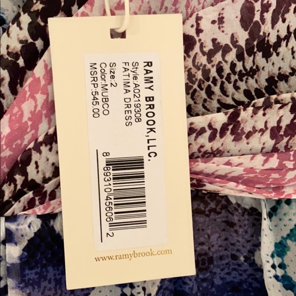 Ramy Brook multi color dress - Picture 3 of 10